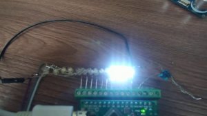FL PROG & Arduino, подсветка лестницы на 14 ступенек.