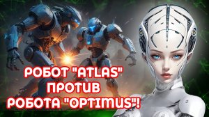Робот "Atlas" против робота "Optimus"!