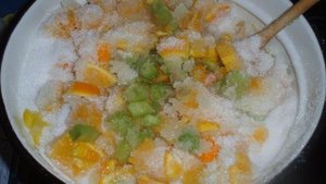 Варенье из ревеня с апельсином
