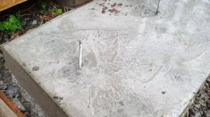 Фундамент под шкаф с газовым баллоном