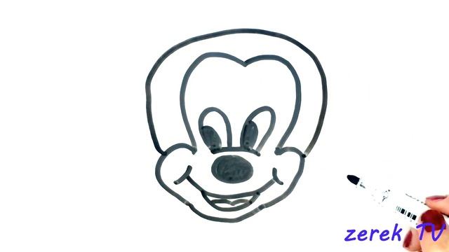 ? СУРЕТ САЛУ! Микки Маус салып уйрену! УЧИМСЯ РИСОВАТЬ Микки маус #3 HOW TO DRAW Mickey Mouse! смотреть онлайн