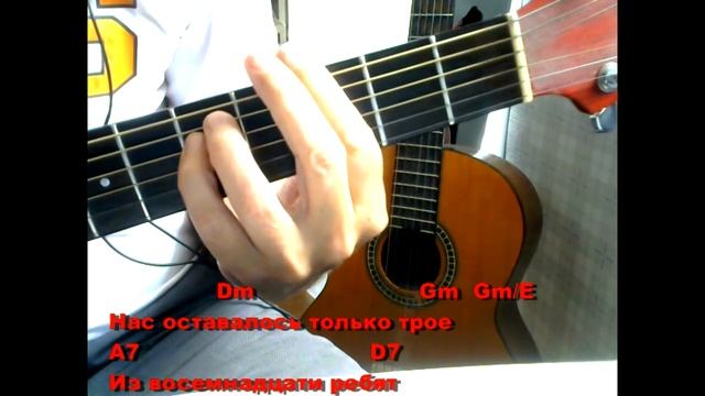 На безымянной высоте (Текст песни, аккорды, разбор).