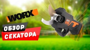 Обзор на Секатор WORX WG330E