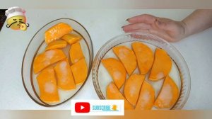 САМЫЙ ПРОСТОЙ И ВКУСНЫЙ ДЕСЕРТ ИЗ ТЫКВЫ !