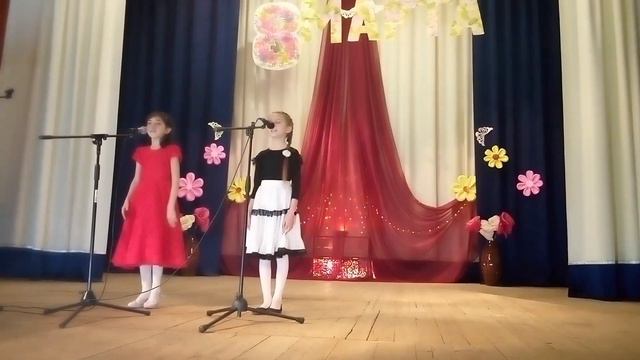 песня "МАМА" _ Ясмина Дадуева и Жейран Сулейманова (сл. и муз. Ирина Бидная)