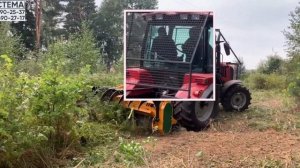 САМЫЙ ПРЕКРАСНЫЙ МТЗ для РАСЧИСТКИ. МТЗ-2022.3 с МУЛЬЧЕРОМ SERRAT FX+ T2000