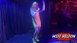 Травести шоу /MISS HILTON/ - НОЧЬ / #dragqueenshow #cabaretshow 😍🔥