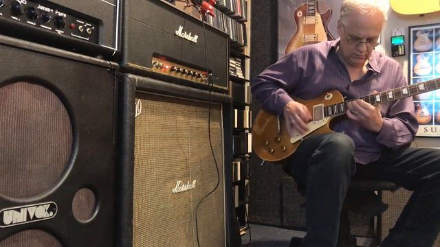 ReWind PAF-1 Humbucker Pickups, 1969 100W Marshall Plexi, 2018 R7 Goldtop Les Paul смотреть онлайн