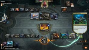 Winning a game with Simic Ascendancy | MTG Arena