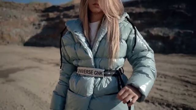 Куртка с ремнем GNK С-711 туман смотреть онлайн