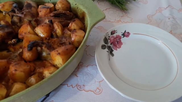 Перепел в духовке с картошкой//Техасский перепел яйцо, мясо