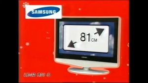 Реклама М.Видео 2006 Телевизор Samsung