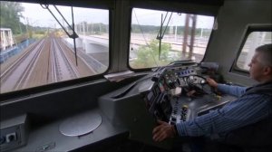 Поездка в кабине машиниста тепловоза М62