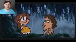Настоящая версия Тарзан (The Ultimate “Tarzan” Recap Cartoon)  Реакция на Cas van de Pol