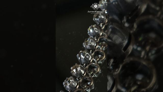 Антикварное колье с бриллиантами 27 ct(карат). Хадижат Алисултанова. Ювелирные украшения АнтикЮвелир
