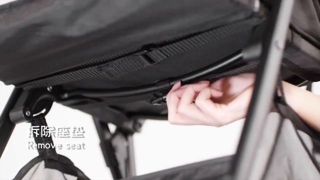 Прогулочная коляска Xiaomi Qborn Easy Folding Stroller