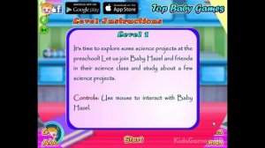 Baby Hazel Game Movie - Baby Hazel Science Fair - Dora the Explorer