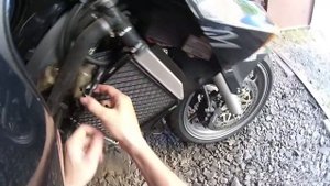 Как заменить генератор Honda VFR 800 03