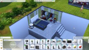 Sims 4 Идея двухэтажной комнаты