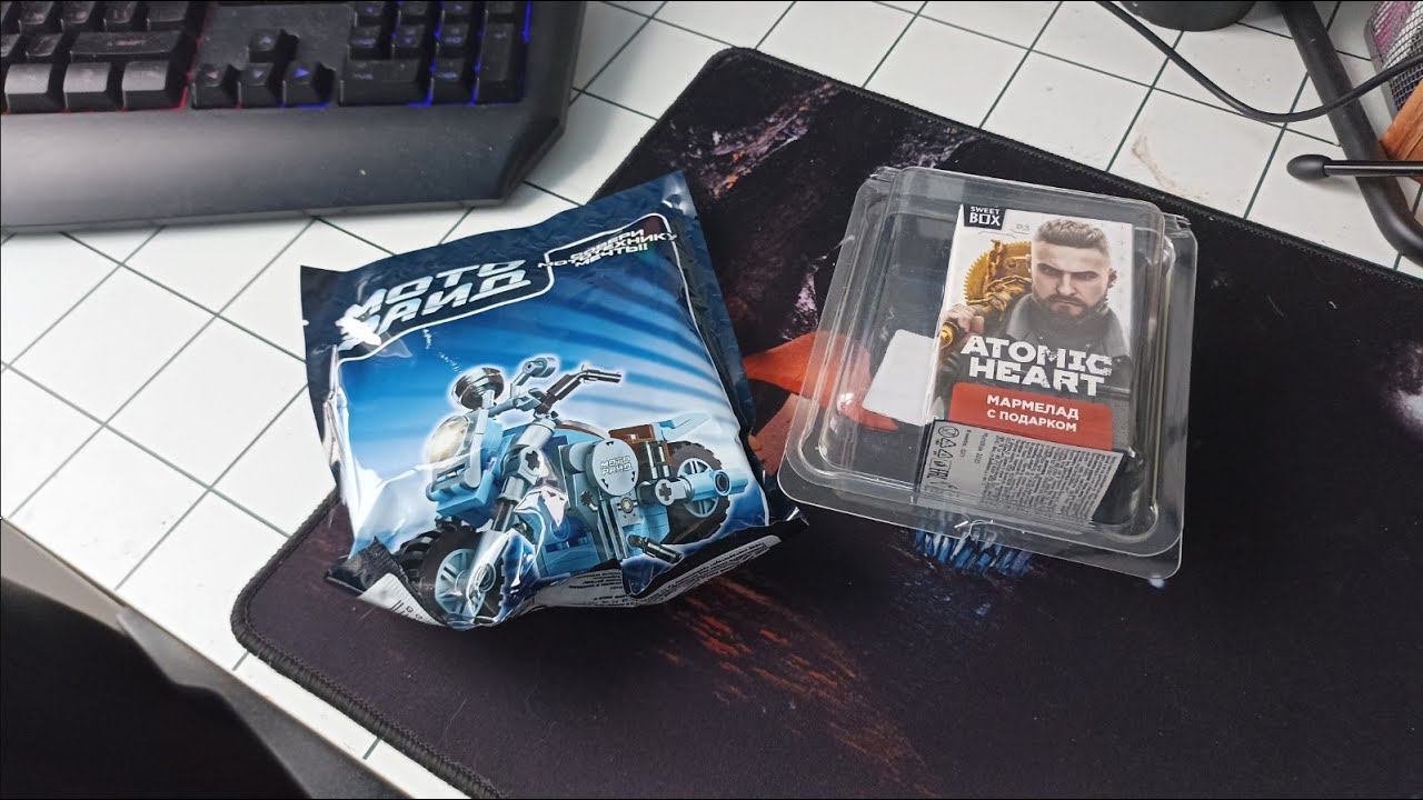 Sweet Box Atomic Heart и Лего Мотоцикл в Таймлапсе! смотреть онлайн