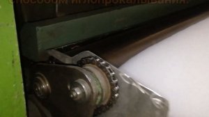 Подложка для гладильных досок, подкладка. Производство материала.