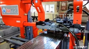 Работа лентопила по металлу KMT Karmetal 440 WOS M3