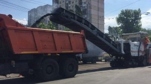 Срезка асфальта / Дорожная фреза