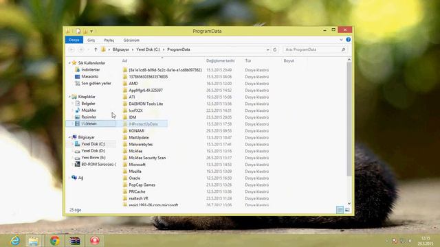 Windows 8 ProgramData Dosyasını Açma (Türkçe) смотреть онлайн