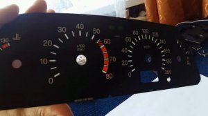 Панель приборов ВАЗ 2110 пересвет с штатного. #Проект ТАЗ 2110