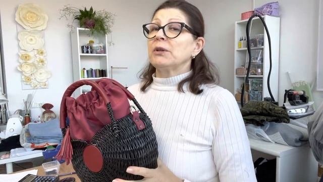 Плетёные сумки /мастер класс / ручная работа/бумажная лоза /Tasche/Handarbeit