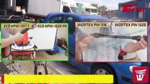 Тестирование минимоек высокого давления WORTEX и ECO часть 1