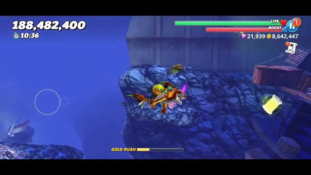 Hungry Shark World - Meltdown Shark Android Gameplay смотреть онлайн