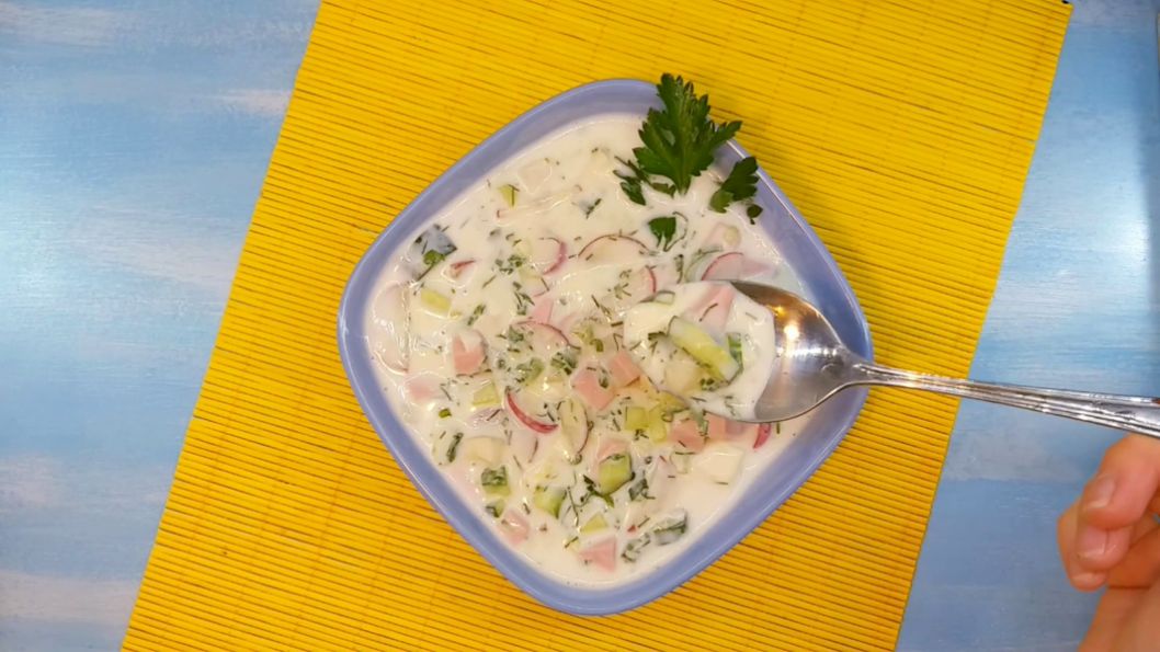 Весенняя окрошка. смотреть онлайн