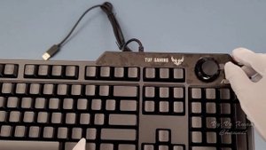 Asus TUF Gaming K1 RGB keyboard unboxing