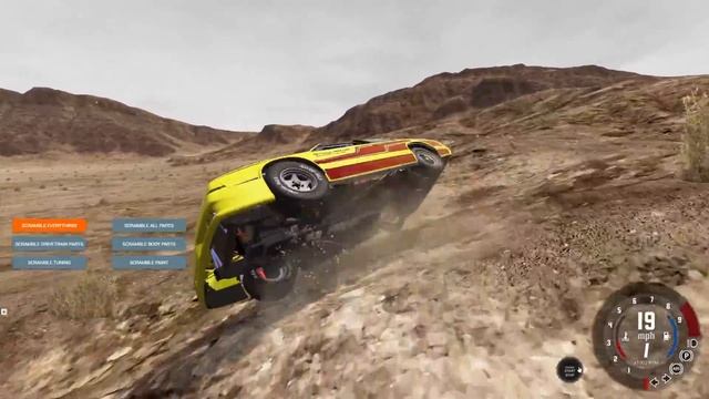 NEW Random Parts Mod Makes for EXCITING Police Chases in BeamNG Drive! смотреть онлайн