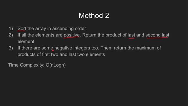 Find a pair with maximum product in array of Integers | GeeksforGeeks смотреть онлайн