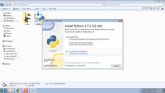 #02 How to Download and Install Python on Windows | Python For Class 11 CBSE