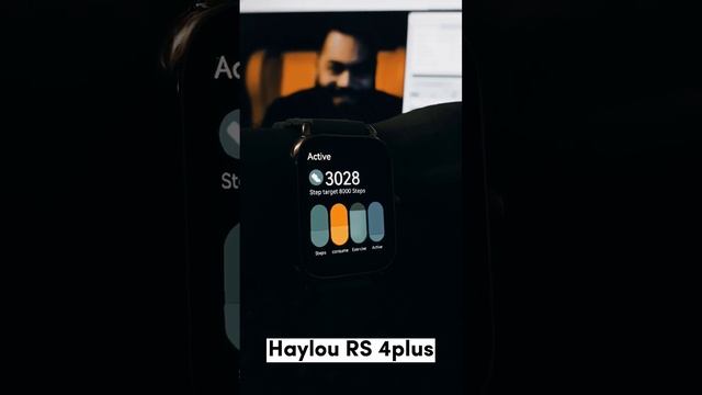 Smartwatch with AMOLED Retina Best Display, Haylou RS 4 plus, Best Budget Smartwatch