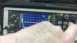 9.1. Скаруч. Режим ручного дефектоскопа. ВРЧ