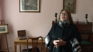 Экскурсия по барскому дому музея-заповедника «Тарханы» с Н.К. Потаповой