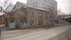 Томск. На трамвае по 2 маршруту. Вагон 71-619КТ № 331