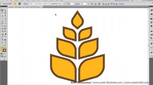 Заливка и обводка объектов в Adobe illustrator