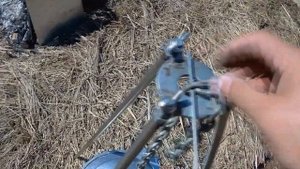 костровая решетка своими руками, тренога для костра, костровое оборудование