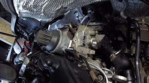 How to remove the turbine Audi Q3/Как снять турбину Audi Q3