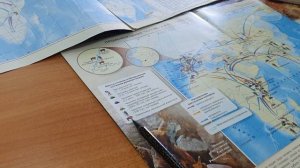 5 класс Практическая работа в контурной карте