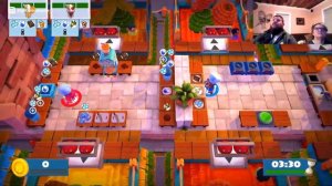 "Couple's Therapy" Livestream | Overcooked 2 | Team 17 #couchcoop #videogames #cooking #gamer