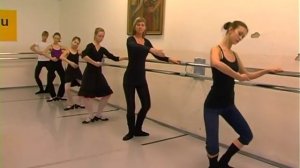 №493 Методика преподавания народного танца - упражнения у станка. Василиса Ионова, Москва