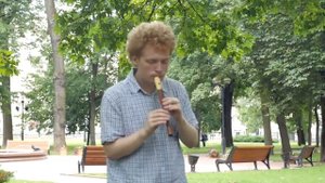 Игра на блокфлейте Минск лето 2016