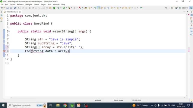How to Check If A Substring Exists In Given String | Code Coffee Java