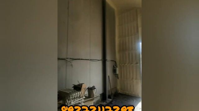 Утепление бескаркасного Ангара пенополиуретаном методом напыления . смотреть онлайн